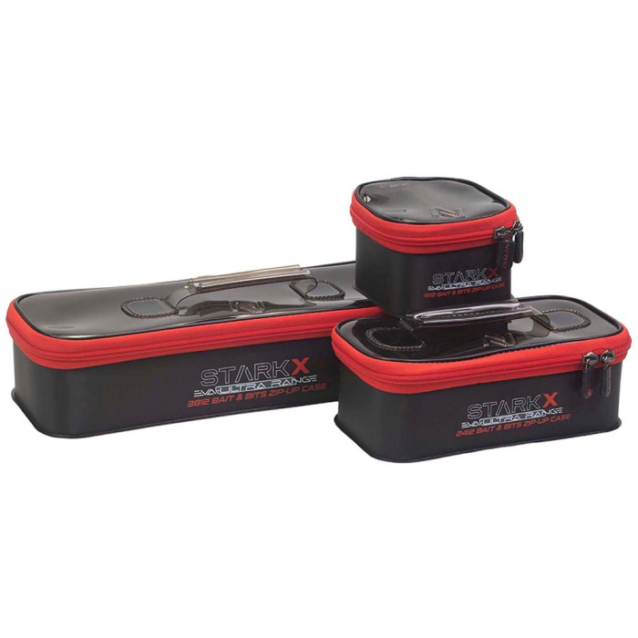 Nytro Starkx EVA Accessory & Bits Zip-Up Fishing Case Sizes