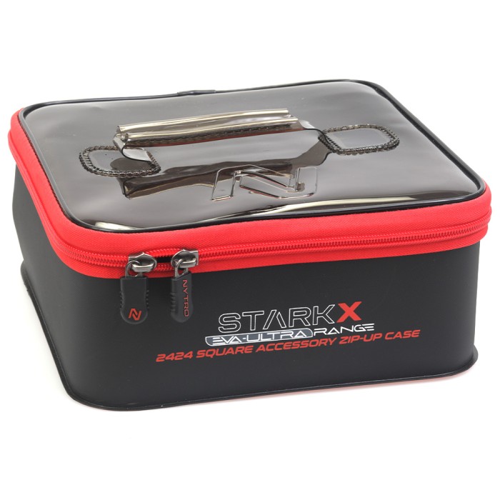 Nytro Starkx EVA Square Accessory Zip-Up Fishing Case Large