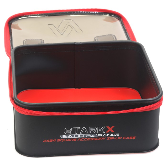 Nytro Starkx EVA Square Accessory Zip-Up Fishing Case Open