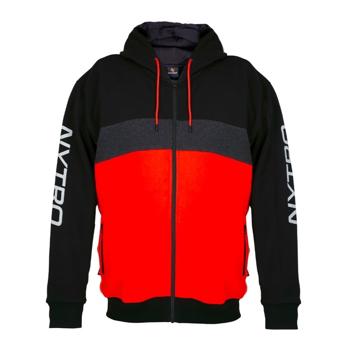 Nytro Zipped Hoodie - Tri-Colour