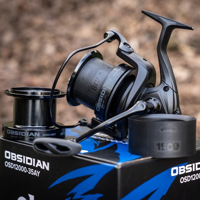 Okuma Obsidian Carp Reel In Use 6