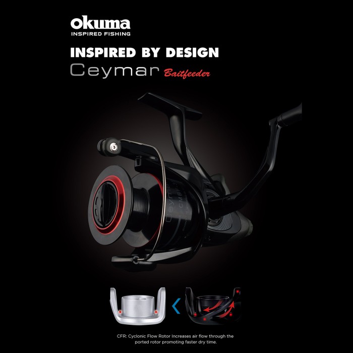 Okuma Ceymar Bait Feeder Reel 1