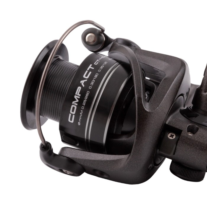Okuma Compact Quick Folding Handle Reel Close Up 1