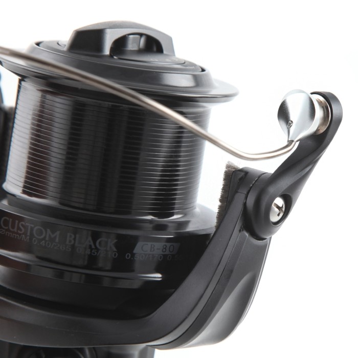 Okuma Custom Black Reel CB-80 Close Up 3