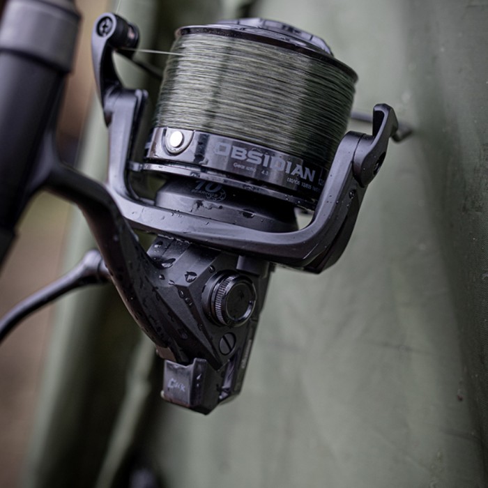 Okuma Obsidian Carp Reel + Spare Spool 4