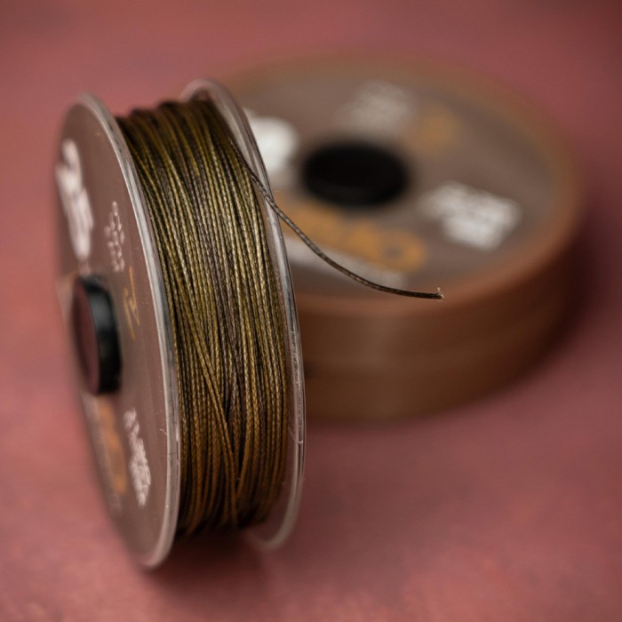 OMC AMMO Braided Hooklink 20m Close Up 1