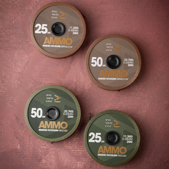 OMC AMMO Braided Hooklink 20m 6