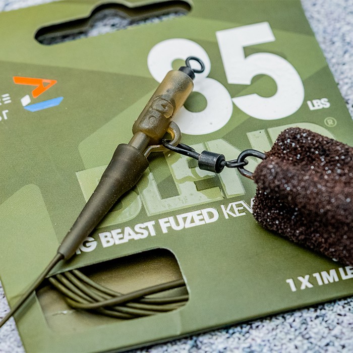 OMC Blend Big Beast Fuzed Kevlar Fishing Leader With Packaging 3