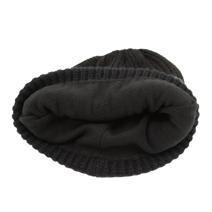 OMC Big Head Black Stripe Fishing Beanie 4