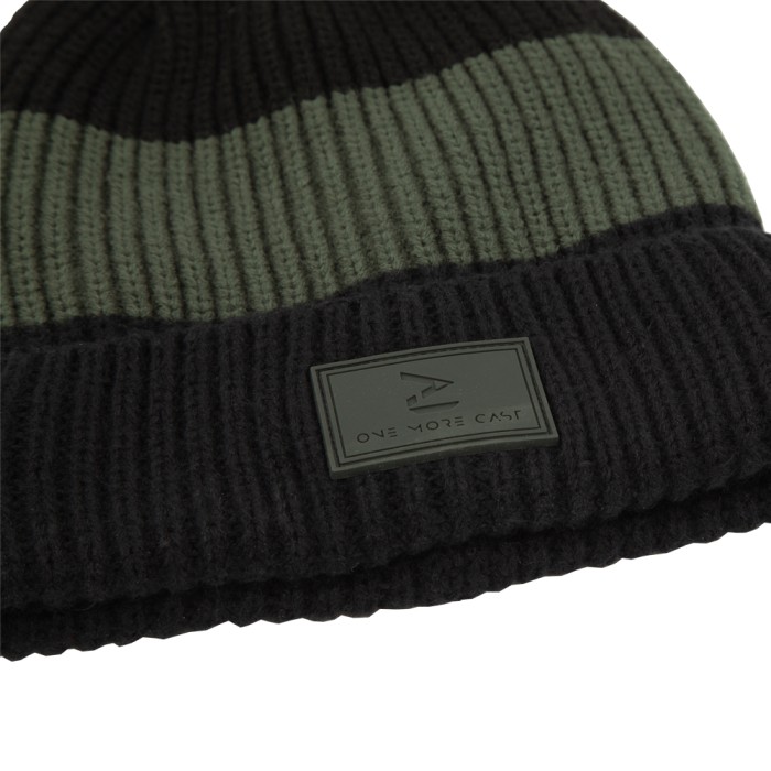 OMC Big Head Black Stripe Fishing Beanie 5