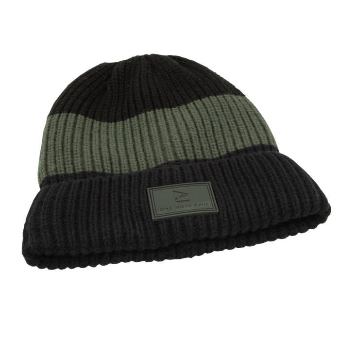 OMC Big Head Black Stripe Fishing Beanie 6