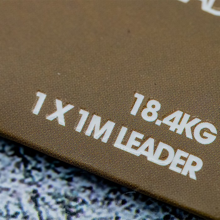 OMC Blend Fuzed QC Fishing Leader Close Up Details