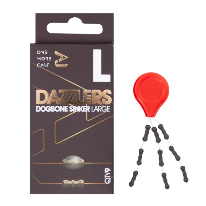 OMC Dazzlers Dog Bone Fishing Sinkers 2