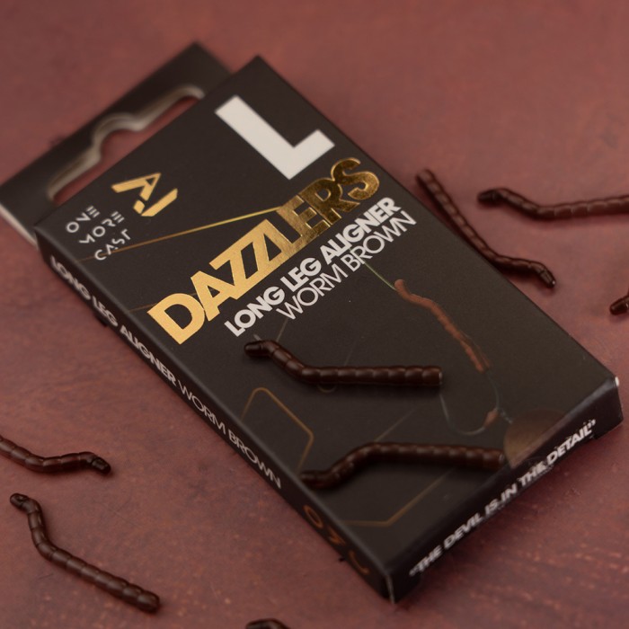 OMC Dazzlers Long Leg Aligner Brown Worm 1