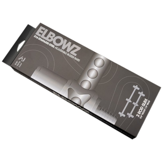 OMC Elbowz Stainless Buzzer Bar 3 Rod Slim 1