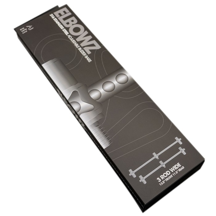 OMC Elbowz Stainless Buzzer Bar 3 Rod Wide 1