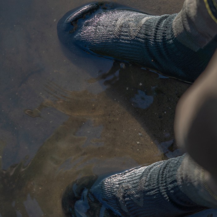 OMC Grand Adventure Waterproof Socks In Use 5