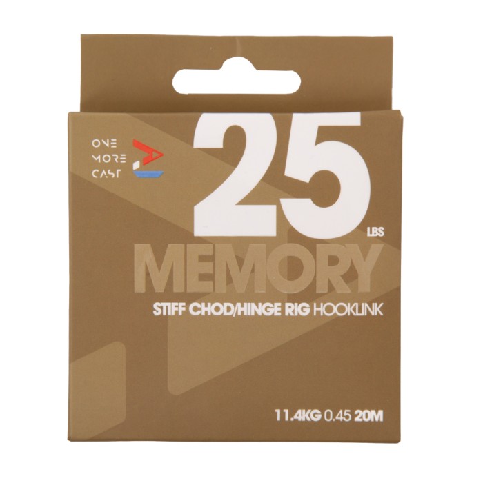 OMC Memory Stiff Chod Hinge Rig Fishing Hooklink 20m 1