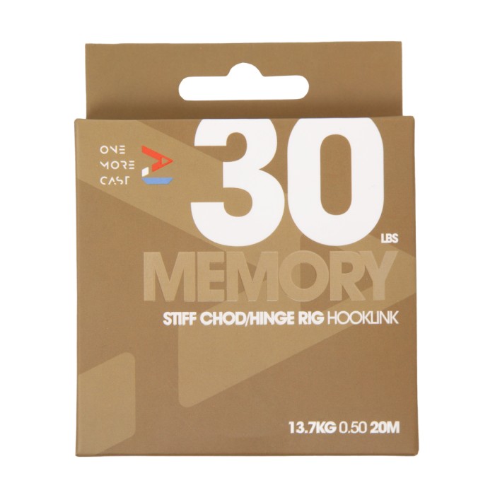 OMC Memory Stiff Chod Hinge Rig Fishing Hooklink 20m 4