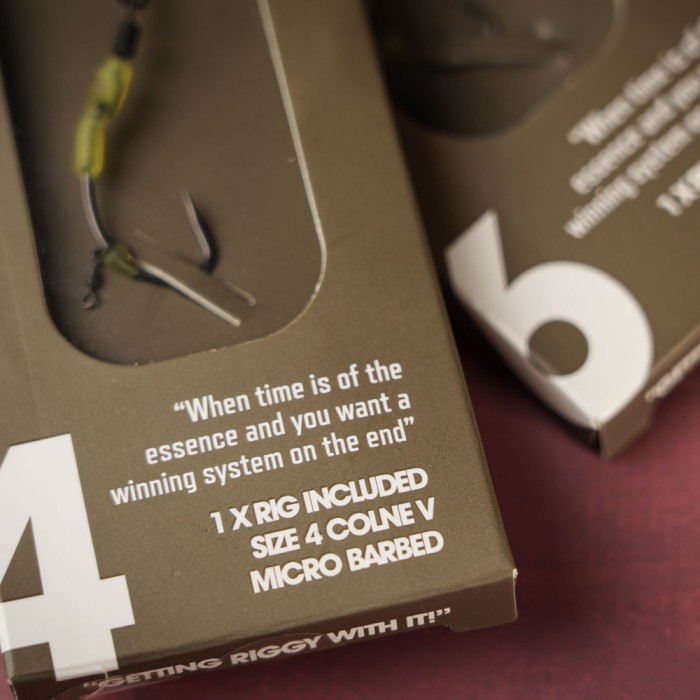 OMC Meta All-In-1 Fuzed Leader Lead Clip Cornaliner Spinner Rig Close Up 5