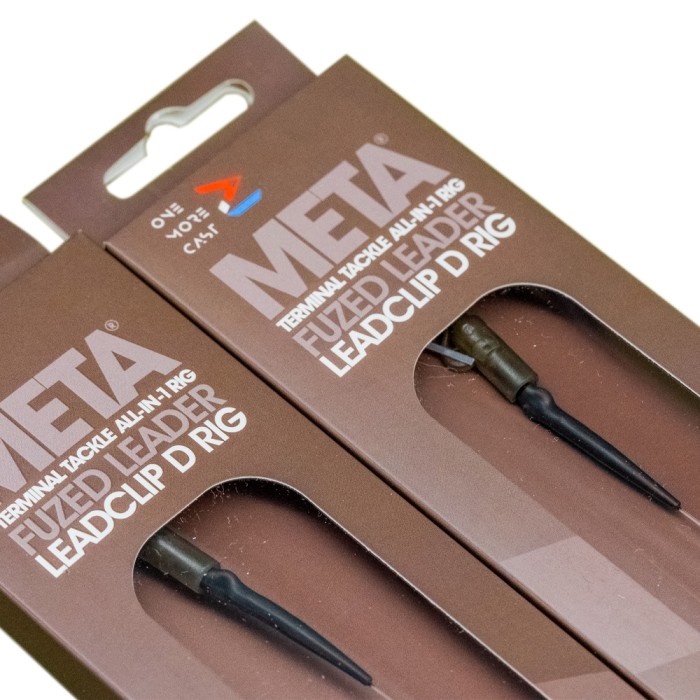 OMC Meta All-In-1 Rig Fuzed Fishing Leader Lead Clip D-Rig 1