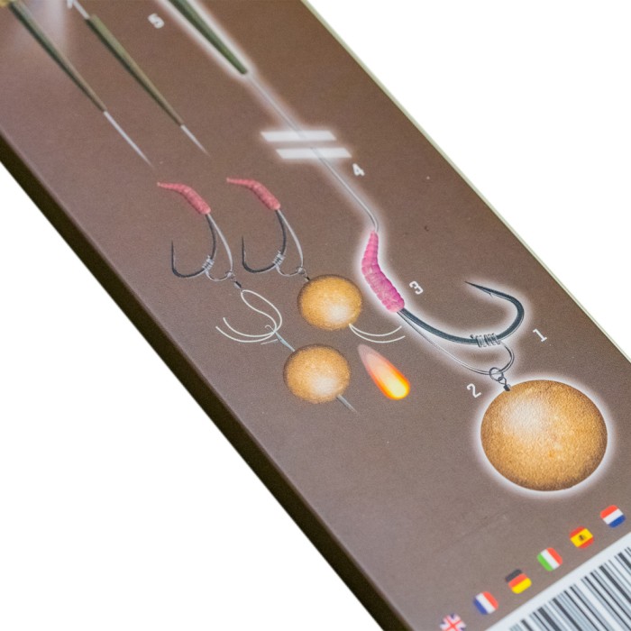 OMC Meta All-In-1 Rig Fuzed Fishing Leader Lead Clip D-Rig 3