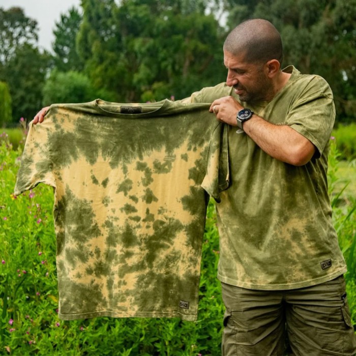 OMC Murky Margin Fishing T-Shirt In Use 3