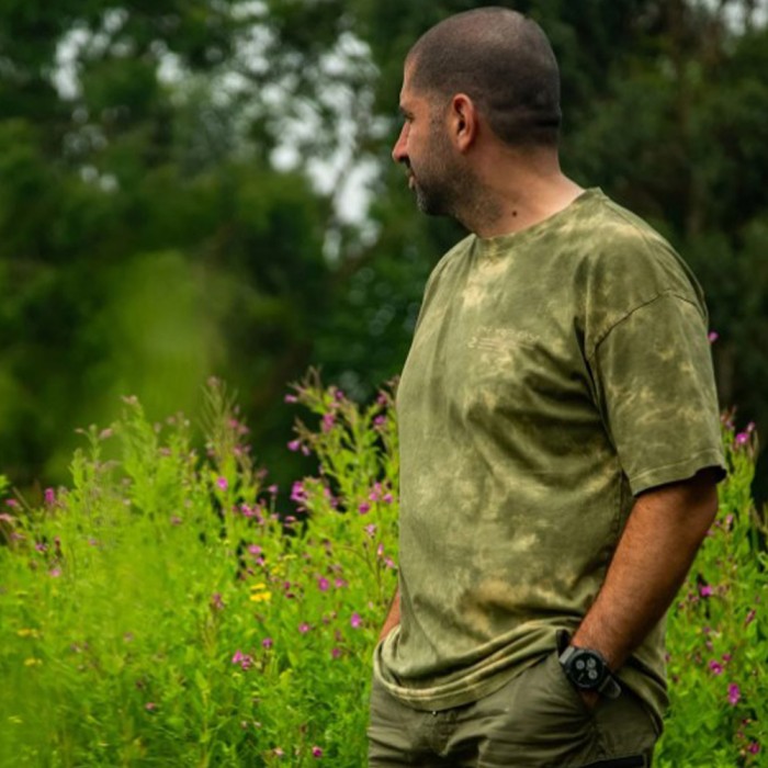 OMC Murky Margin Fishing T-Shirt In Use 5