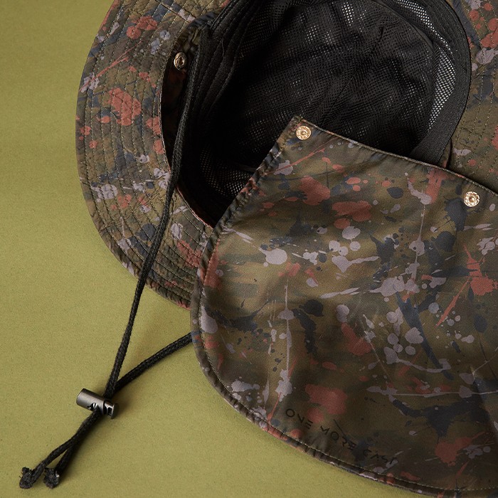 OMC PB Fishermans Bucket Fishing Hat Inside