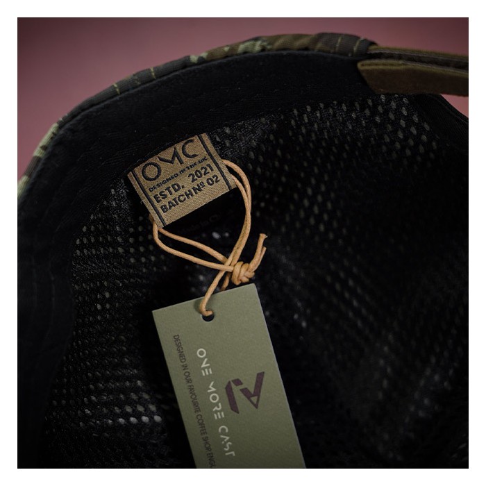 OMC Shadow Camo Cap Close Up 1