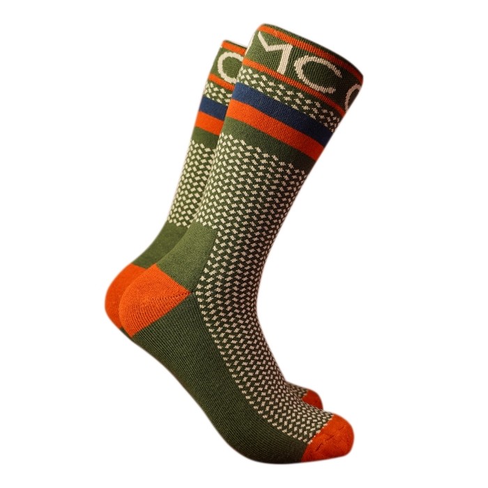 OMC Spotted EEL Bamboo Stripe Socks