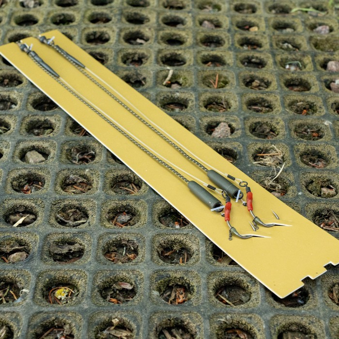 OMC Surrender All-In-1 Rigs Blend Leadcore Helicopter Spinner Lock Hook Rig 4