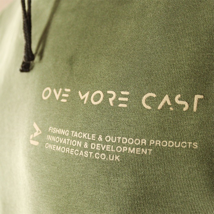 OMC The Intelligent Forest Green Fishing T-Shirt Close Up Graphics