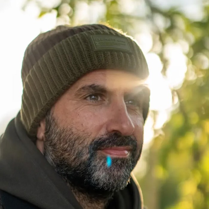 OMC Three Wraps Striped Beanie