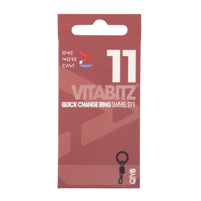 OMC Vitabits Quick Change Ring Fishing Swivel 3