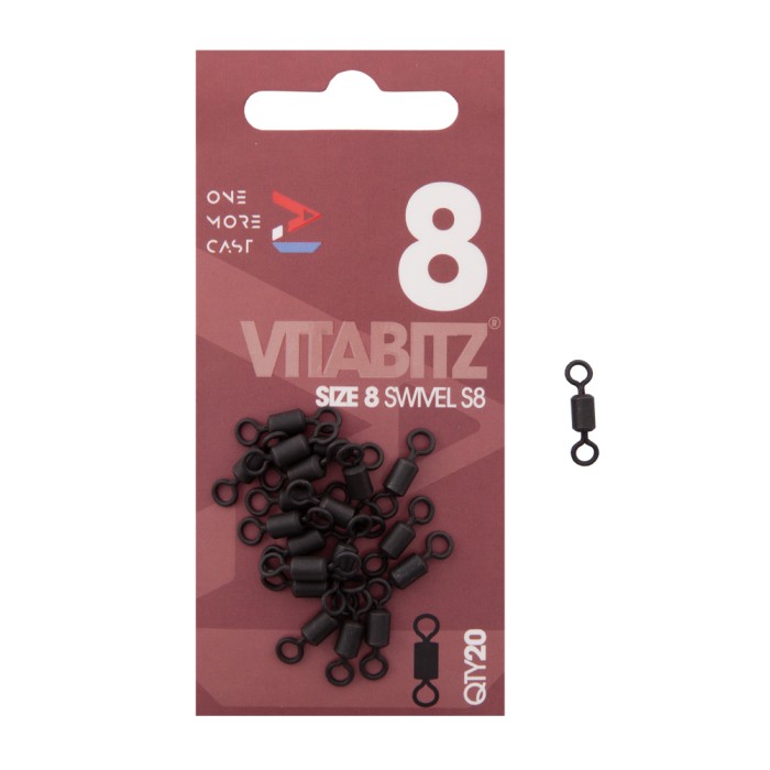 OMC Vitabitz Size 8 Fishing Swivel 2