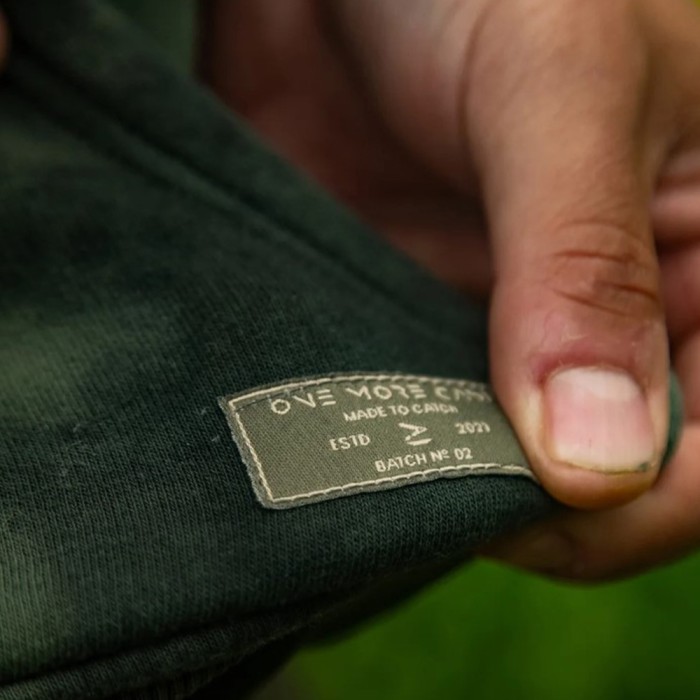 OMC Weedy Margin Fishing Hoodie Close Up 2