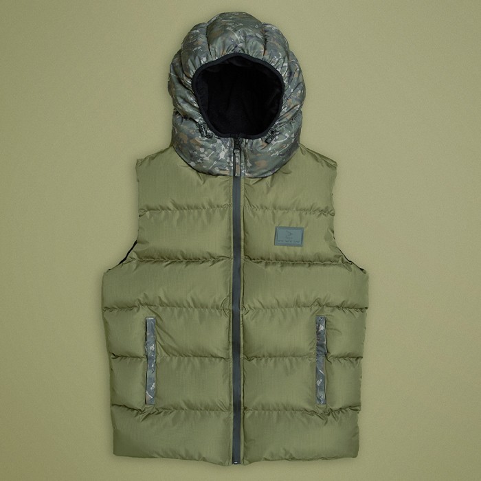 OMC Wuchang Puffer Fishing Gilet Front