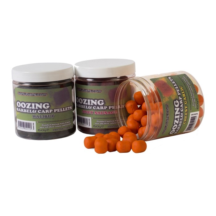 SonuBaits Oozing Barbel & Carp Pellets