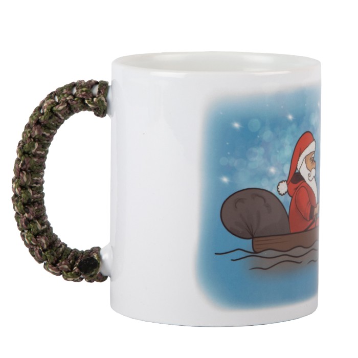 Paracord Handle Christmas Edition Mug 1