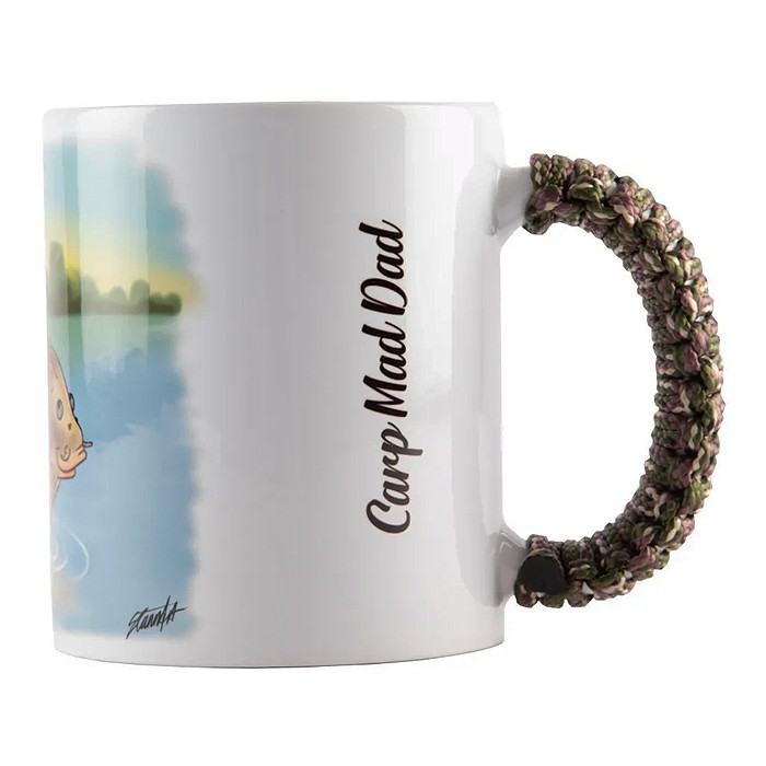 Paracord Camo Handle Mug Carp Mad Dad 4
