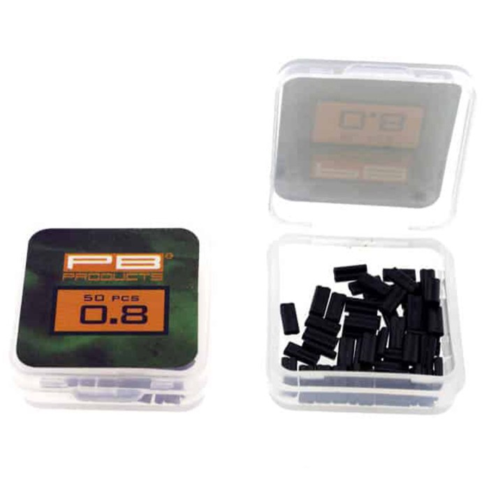 PB Products Double Barrel Fishing Crimps 0.8mm 1