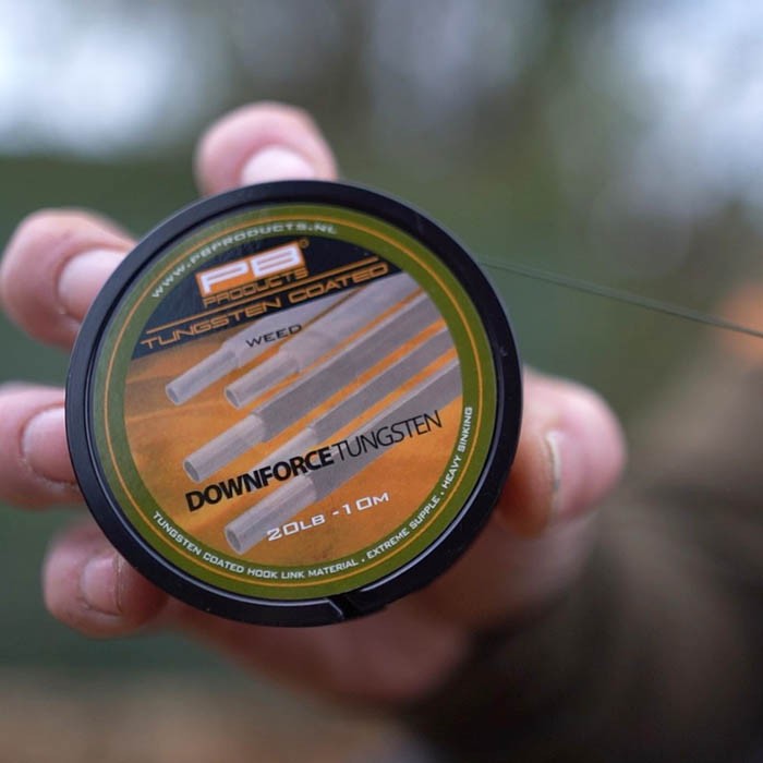 PB Products Downforce Tungsten Fishing Coated Hooklink 10m 1