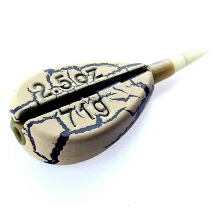 PB Products Hit & Run Inline Fishing Lead Gravel 4