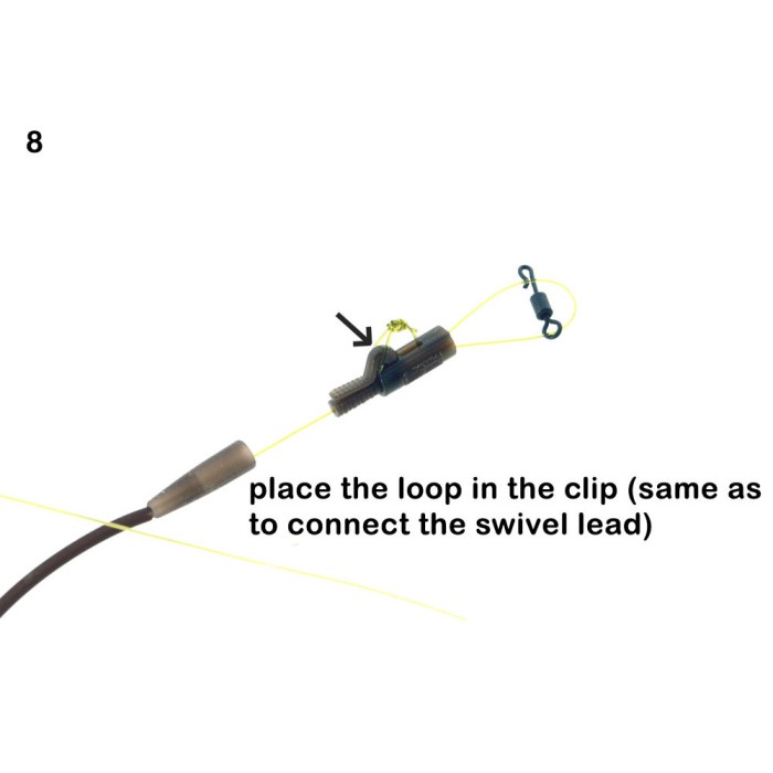 PB Products Hit & Run X-Safe Leadclip Mainline Pack Instructions 8