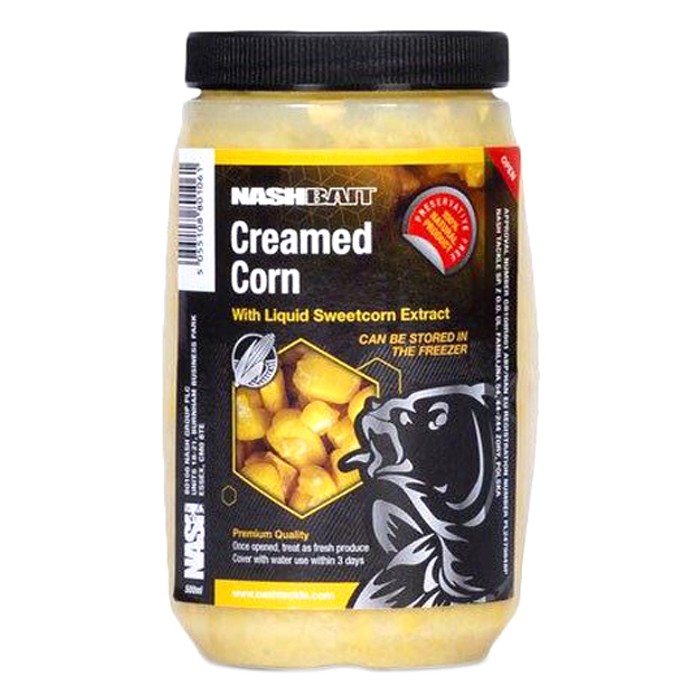 Nash Creamed Fishing Corn 500ml