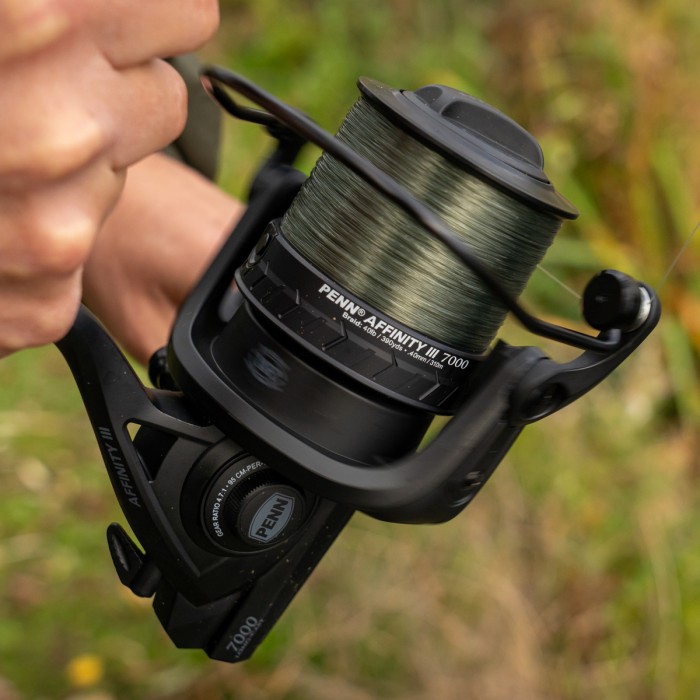Penn Affinity III Longcast Reel In Use 2