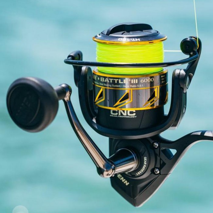 Penn Battle III Spinning Reel In Use 2