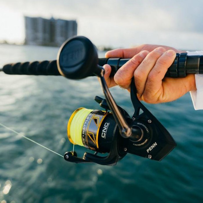 Penn Battle III Spinning Reel In Use 4