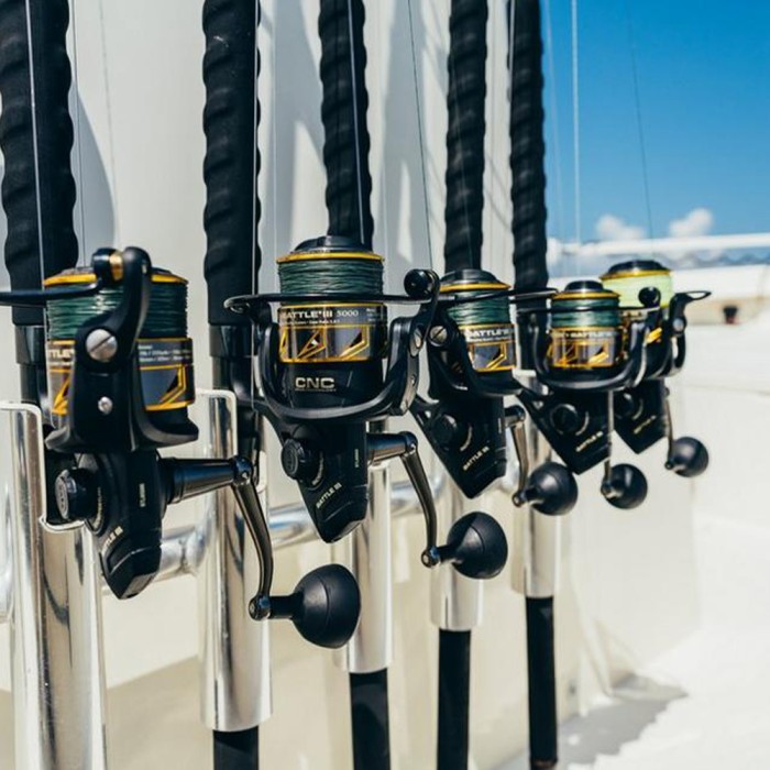 Penn Battle III Spinning Reel In Use 5